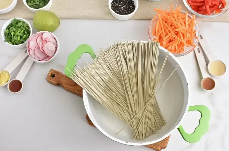 Step 1 - Cold Soba Noodle Salad