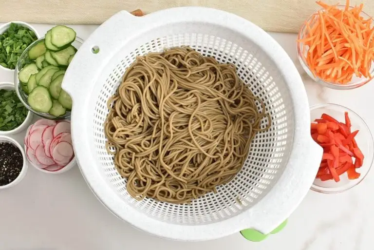 Step 1 - Cold Soba Noodle Salad