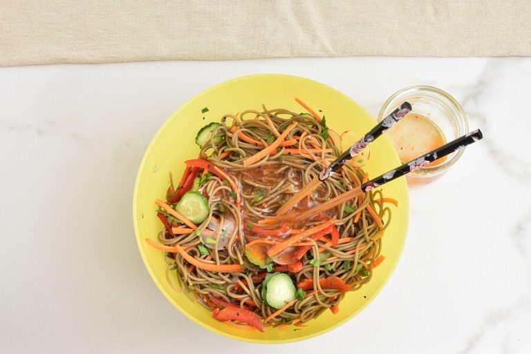 Step 4 - Cold Soba Noodle Salad