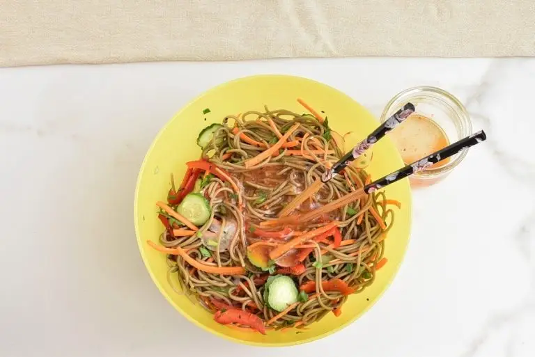 Step 4 - Cold Soba Noodle Salad
