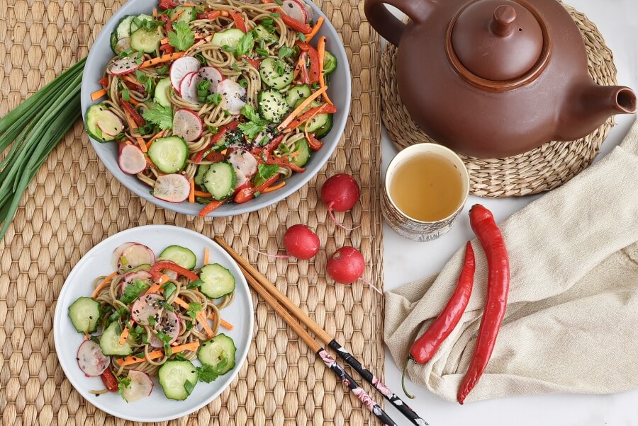 Cold Soba Noodle Salad