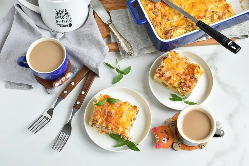Easy Breakfast Strata