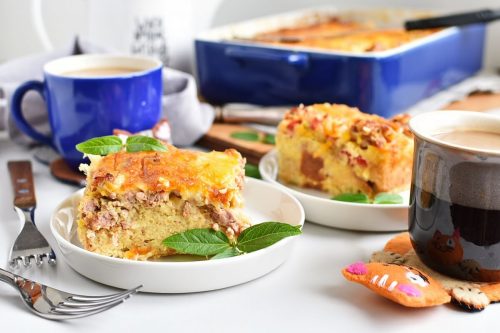 Easy Breakfast Strata Recipe - Cook.me Recipes