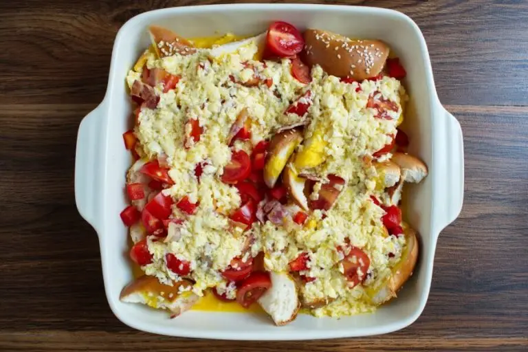 Step 4 - Everything Bagel Breakfast Casserole