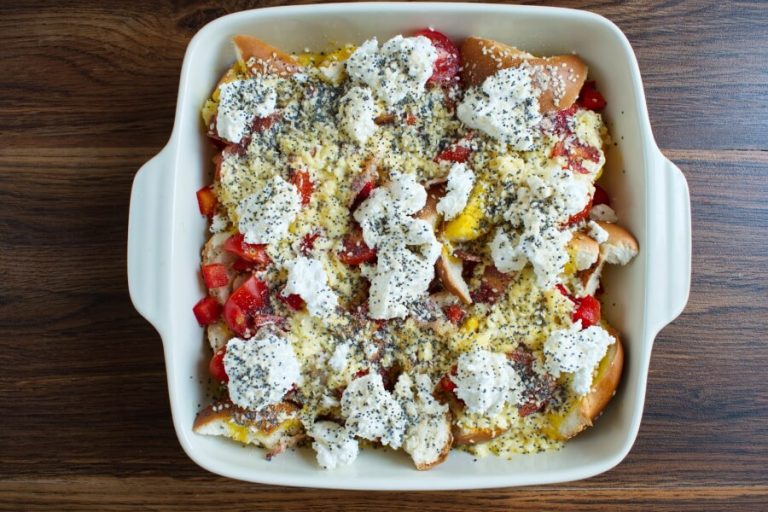 Step 5 - Everything Bagel Breakfast Casserole