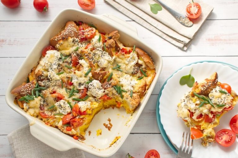 Everything Bagel Breakfast Casserole Recipe Cook.me Recipes