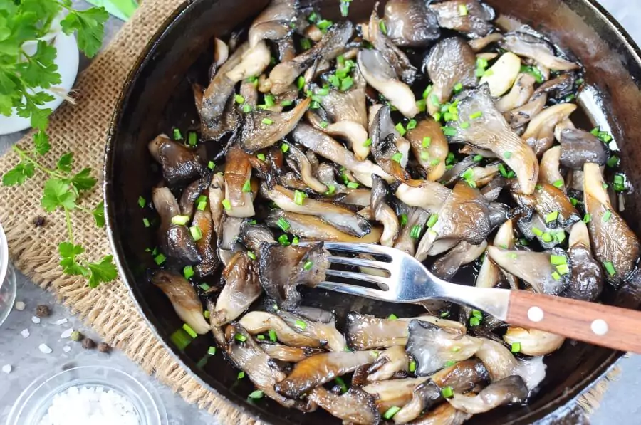 Fried Oyster Mushrooms