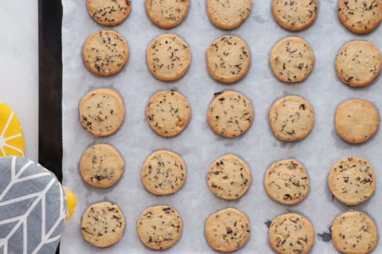 Step 11 - Glazed Hibiscus Shortbread Cookies