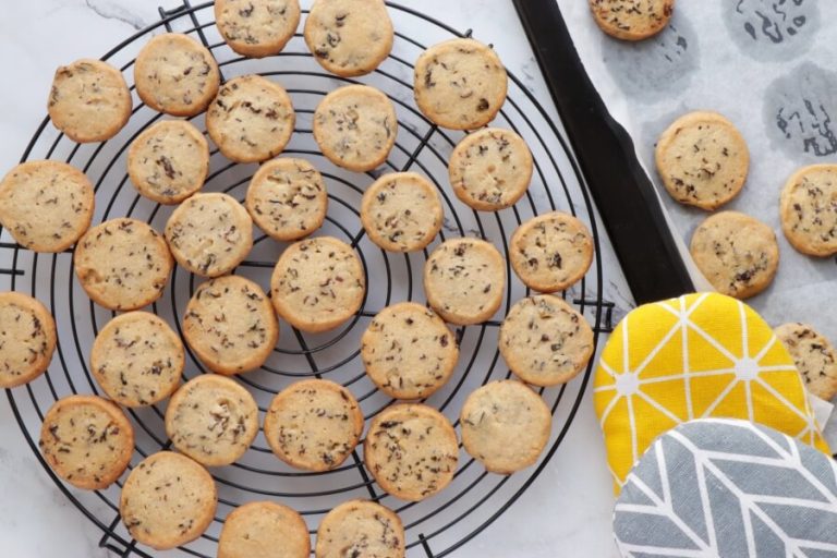 Step 12 - Glazed Hibiscus Shortbread Cookies