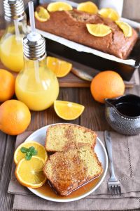 Gluten Free Orange Drizzle Cake