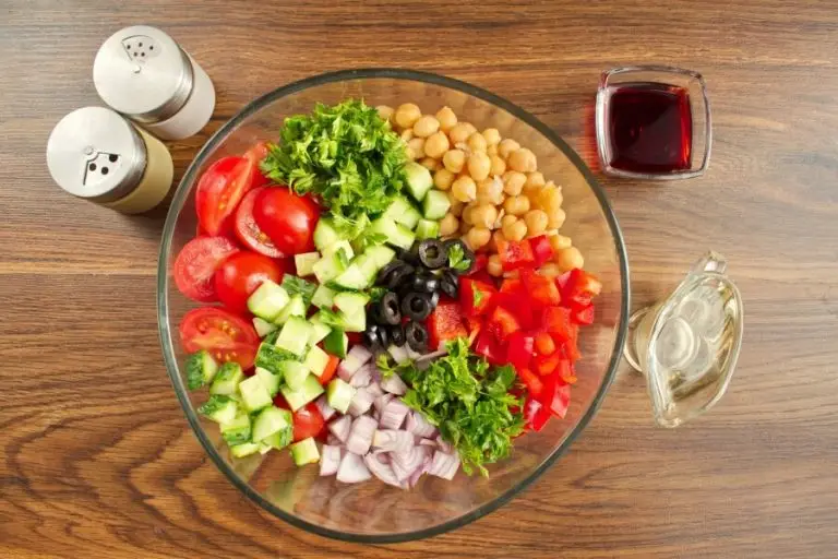Step 1 - Greek Chickpea Salad