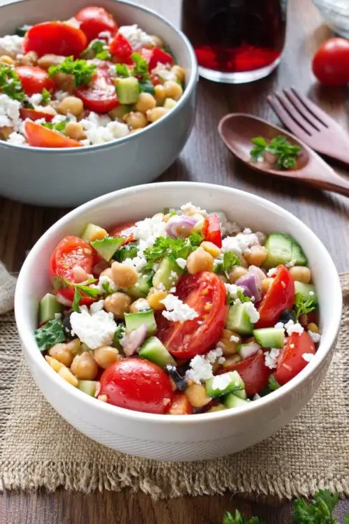 Greek Chickpea Salad