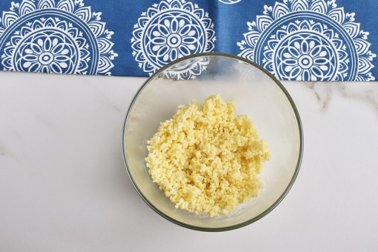 Step 3 - Greek Millet with Tofu Feta
