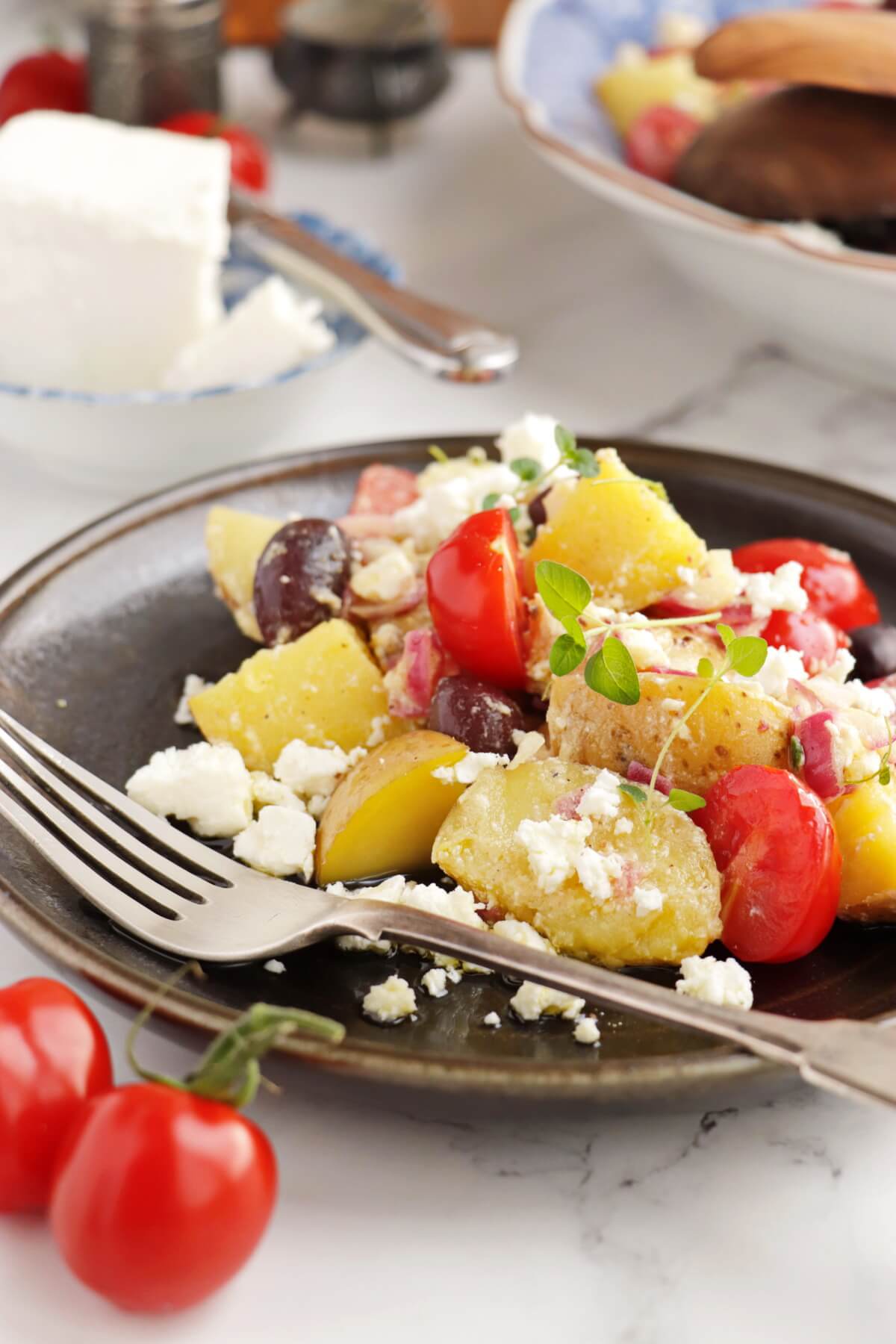 Greek Potato Salad Recipe - Cook.me Recipes