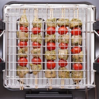 Grilled Chicken and Tomato Kebabs recipe - step 5