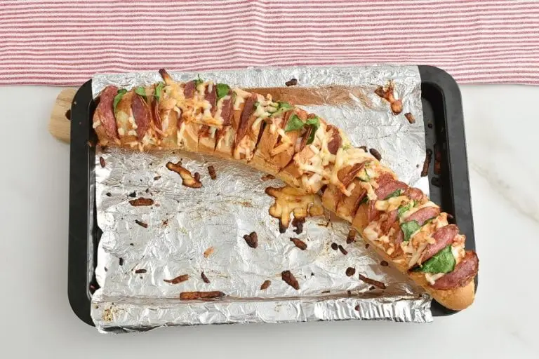 Step 6 - Hasselback Pizza Bread