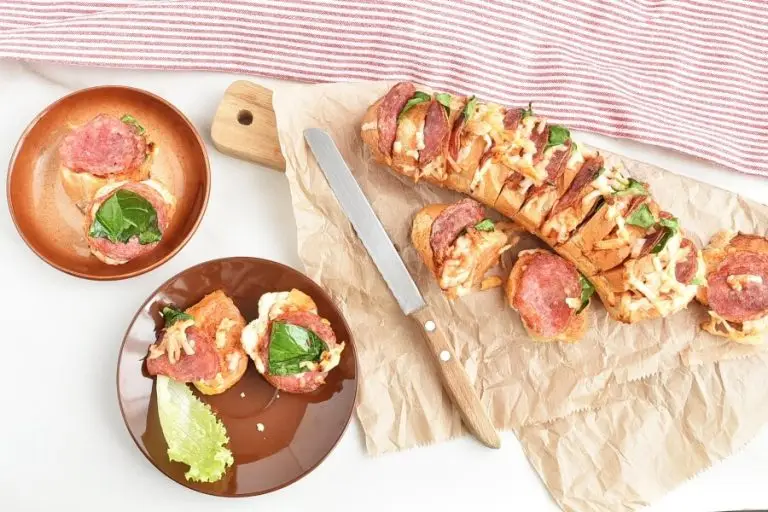 Step 7 - Hasselback Pizza Bread