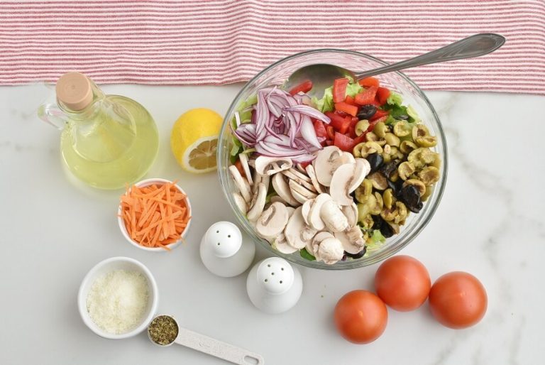 Step 1 - Italian Salad with Lemon Vinaigrette