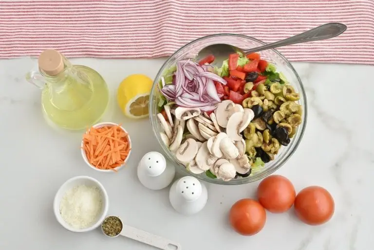 Step 1 - Italian Salad with Lemon Vinaigrette
