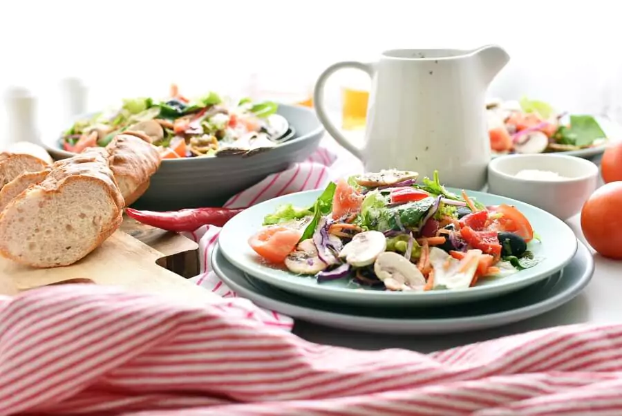 Italian Salad with Lemon Vinaigrette