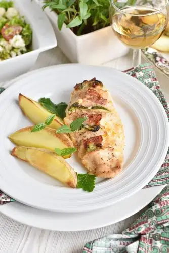 Jalapeño Popper Stuffed Chicken
