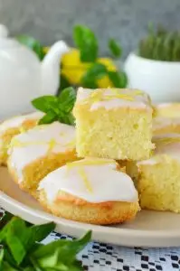 Lemon Drizzle Slices