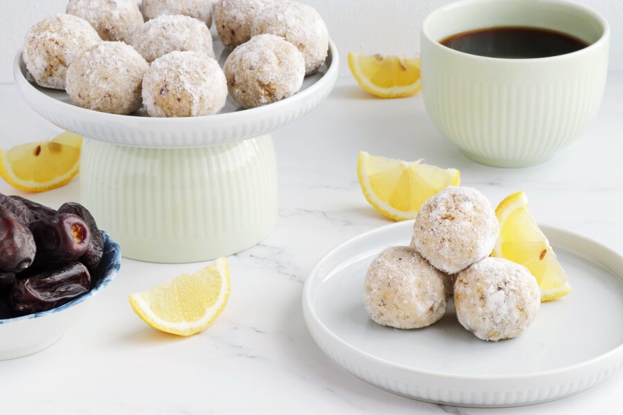 Lemon Millet Bliss Balls Recipe-Vegan Bliss Balls-Easy Lemon Bliss Balls