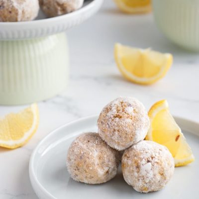Lemon Millet Bliss Balls Recipe-Vegan Bliss Balls-Easy Lemon Bliss Balls