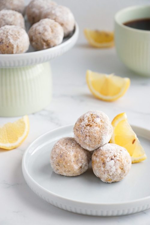 Lemon Millet Bliss Balls