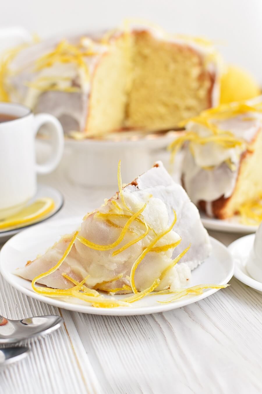 Lemon Sponge Cake Recipe - COOK.ME