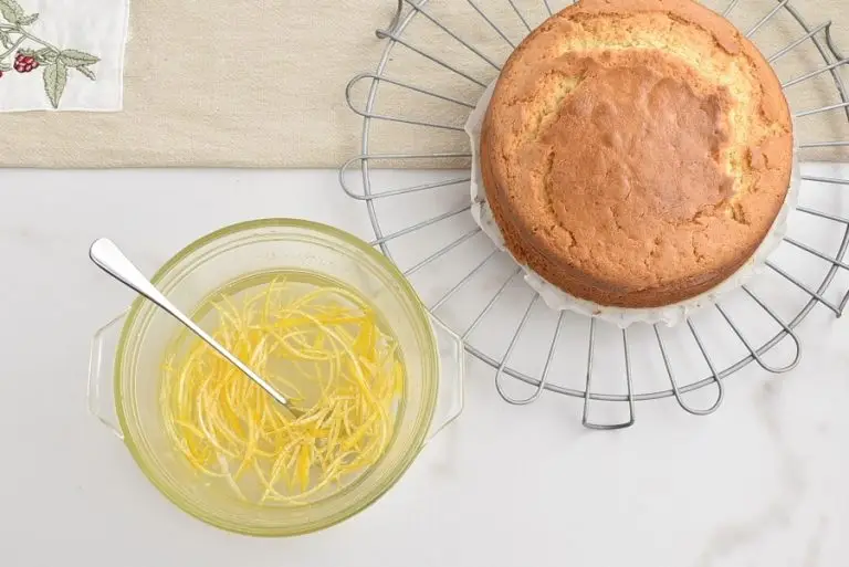 Step 10 - Lemon Sponge Cake