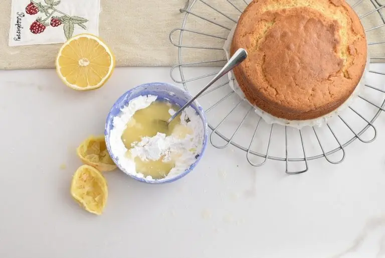 Step 9 - Lemon Sponge Cake