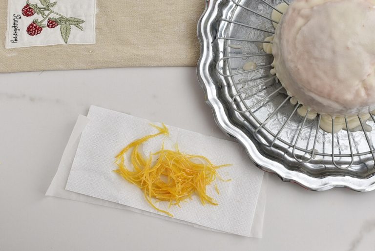 Step 10 - Lemon Sponge Cake