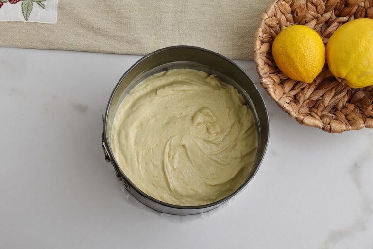 Step 7 - Lemon Sponge Cake