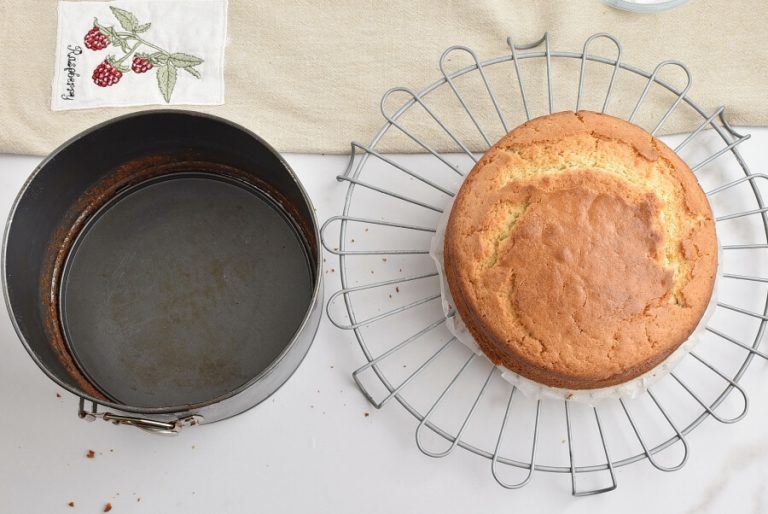 Step 8 - Lemon Sponge Cake