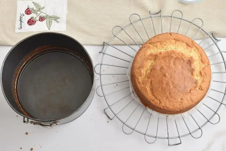 Step 8 - Lemon Sponge Cake