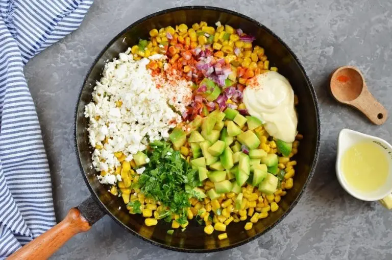 Step 3 - Lightened Up Mexican Corn Dip
