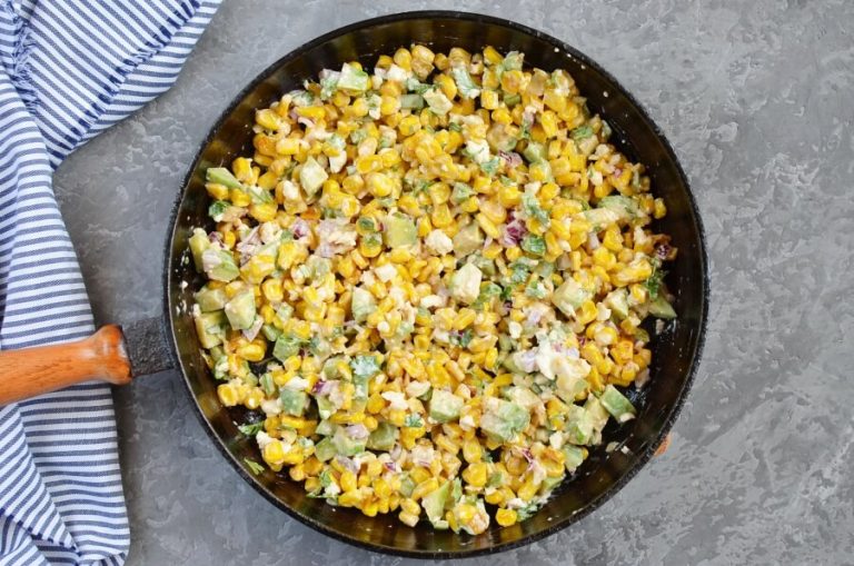 Step 3 - Lightened Up Mexican Corn Dip