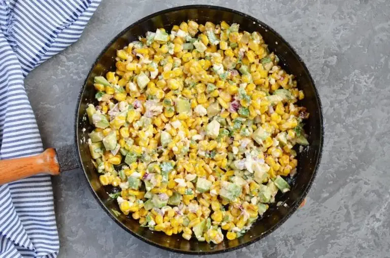 Step 3 - Lightened Up Mexican Corn Dip
