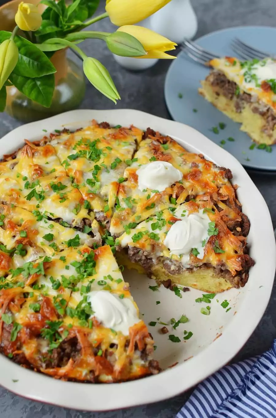 Loaded Overnight Breakfast Casserole