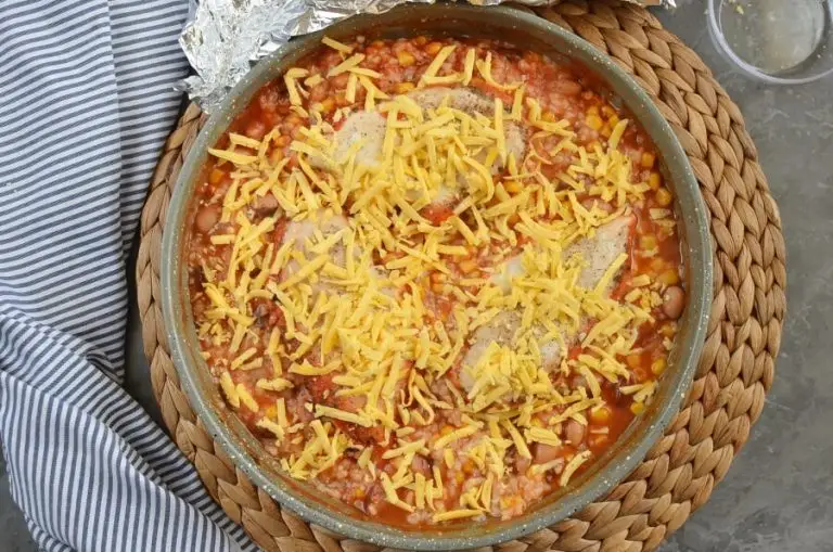 Step 7 - Mexican Chicken Salsa Casserole