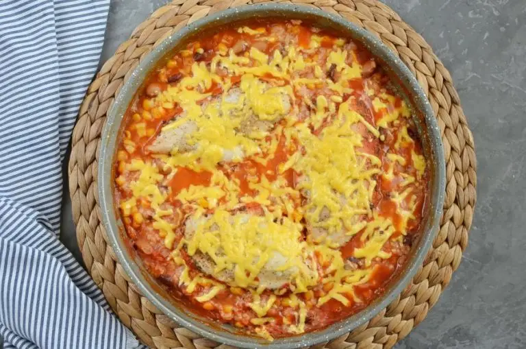 Step 7 - Mexican Chicken Salsa Casserole