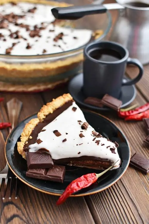 Mexican Hot Chocolate Pie