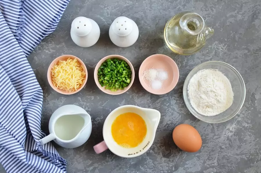 Ingridiens for Microwave Egg Mug Muffin