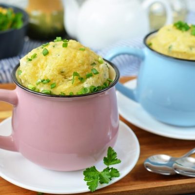 How to serve Microwave Egg Mug Muffin