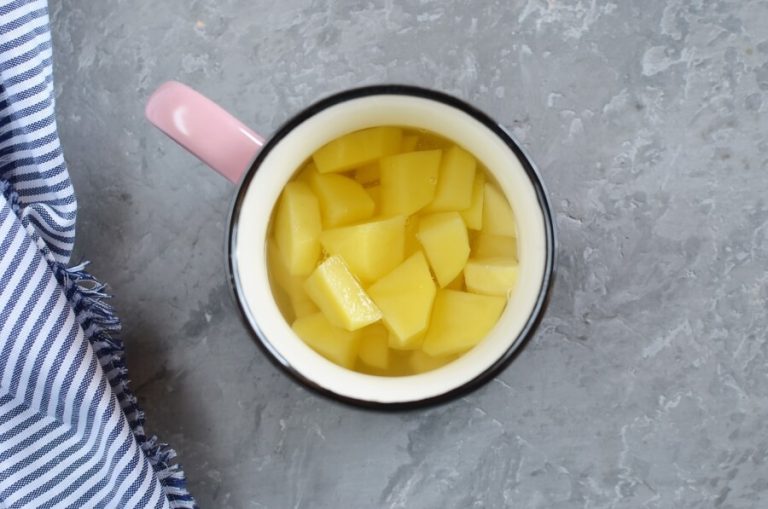 Step 1 - Microwave Potato Soup