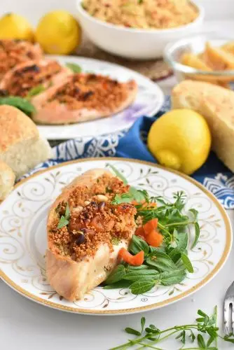 Moroccan Stuffed Chicken