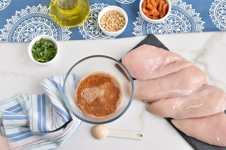 Step 2 - Moroccan Stuffed Chicken