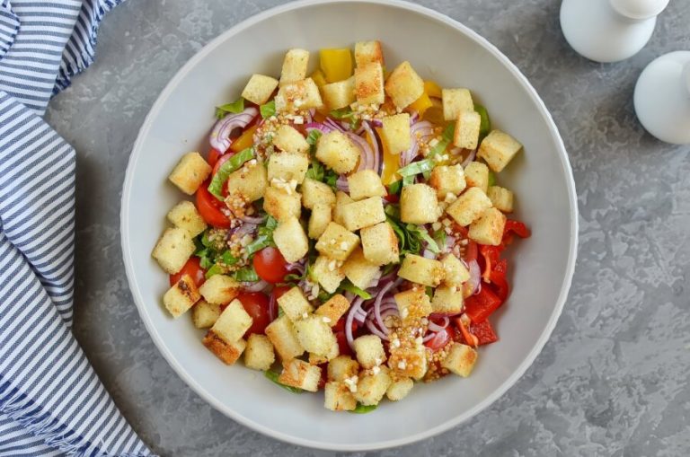 Step 4 - Panzanella Salad