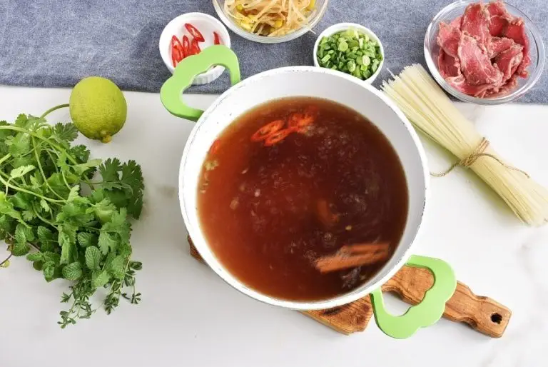 Step 1 - Pho Bo with Microgreens